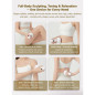 Lymphatic Drainage Massager & Anti-Cellulite Body Sculpting Tool with Microcurrent, Light, Heat & Vibration Lymphatic Drainage Massager & Anti-Cellulite Body Sculpting Tool with Microcurrent, Light, Heat & Vibration