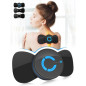 Tens Black Unit avec 2 électrodes, Appareil de massage EMS microcourant, stimulateur musculaire multifonction Tens Black Unit avec 2 électrodes, Appareil de massage EMS microcourant, stimulateur musculaire multifonction