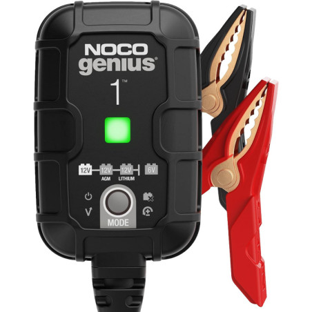 Chargeur Intelligent NOCO GENIUS1 1A 6V/12V pour Batteries