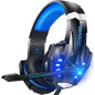 Casque Gaming BENGOO G9000 Stéréo avec Micro, Son Surround 7.1, Lumière LED, Confort Mémoire, pour PS4/PS5/Xbox/PC/Nintendo Casque Gaming BENGOO G9000 Stéréo avec Micro, Son Surround 7.1, Lumière LED, Confort Mémoire, pour PS4/PS5/Xbox/PC/Nintendo