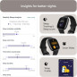Fitbit Versa 4 Smartwatch with GPS, Heart Rate, 40+ Exercises, Sleep Tracking, Black/Graphite, S & L Bands