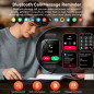 Montre Connectée Alexa 1.83 HD, Appels Bluetooth, Coach Sport, 120+ Modes, Étanche IP68 - Noir Montre Connectée Alexa 1.83 HD, Appels Bluetooth, Coach Sport, 120+ Modes, Étanche IP68 - Noir