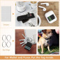 Remote Control Finder Pack of 4 - Key & Phone Tracker Tags with 120Ft Range, 80dB Beeper for Lost Items