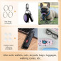 Lost Remote Finder avec lumière LED, portée 40m, 4 étiquettes, localisateur de clés sonore et porte-clés Lost Remote Finder avec lumière LED, portée 40m, 4 étiquettes, localisateur de clés sonore et porte-clés