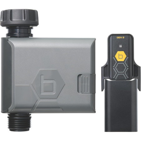 Orbit 90204Z B-hyve Gen 2 Smart Hose Watering Timer with Wi-Fi Hub for Efficient Irrigation