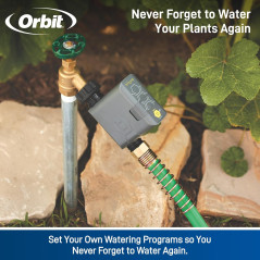 Orbit 90204Z B-hyve Gen 2 Smart Hose Timer with Wi-Fi Hub