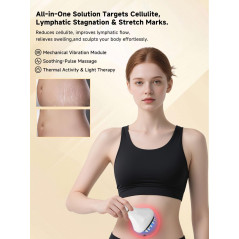 Body Sculpting & Lymphatic Drainage Massager – Anti-Cellulite, Stretch Mark Reducer, Pain Relief for Sciatica & Muscles