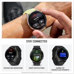 Garmin Venu® 4 45mm GPS Smartwatch – Bright Display, 12-Day Battery