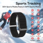 Bracelet Intelligent Santé, Tracker Fitness SpO2, Rythme Cardiaque, Pression, Sommeil, IP68, 120 Modes Sport Bracelet Intelligent Santé, Tracker Fitness SpO2, Rythme Cardiaque, Pression, Sommeil, IP68, 120 Modes Sport