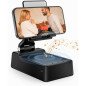 Support téléphone avec enceinte Bluetooth, son HD Surround, cadeau cool pour hommes, femmes, Noël et anniversaires Support téléphone avec enceinte Bluetooth, son HD Surround, cadeau cool pour hommes, femmes, Noël et anniversaires