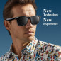 Blackview Smart Glasses 5.3 Bluetooth Sunglasses with Open Ear Speaker & Voice Assistant, Blue Light Blocking Blackview Smart Glasses 5.3 Bluetooth Sunglasses with Open Ear Speaker & Voice Assistant, Blue Light Blocking