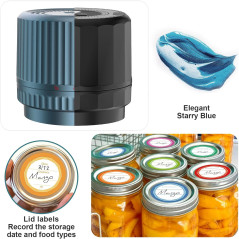 M12 Auto Stop Mason Jar Vacuum Sealer - 2025 Smart Portable Kit