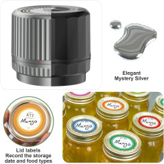 M12 Auto Stop Electric Mason Jar Vacuum Sealer - 2025 Smart Upgrade