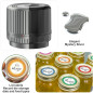 M12 Auto Stop Electric Mason Jar Vacuum Sealer 2025 Upgrade for Wide & Regular Mouth Jars - Portable Kit M12 Auto Stop Electric Mason Jar Vacuum Sealer 2025 Upgrade for Wide & Regular Mouth Jars - Portable Kit