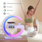 RYND 2025 Enceinte Magnétique 5-en-1, Réveil, Chargeur Sans Fil, Lampe de Nuit Ajustable – Blanc RYND 2025 Enceinte Magnétique 5-en-1, Réveil, Chargeur Sans Fil, Lampe de Nuit Ajustable – Blanc