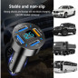 Chargeur Voiture USB 66W Rapide avec Voltmètre LED Compatible iPhone 14/13/12/11/S22/S21/S10/S9 Chargeur Voiture USB 66W Rapide avec Voltmètre LED Compatible iPhone 14/13/12/11/S22/S21/S10/S9