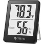 DOQAUS Hygromètre Numérique Intérieur Thermomètre Humidité Rapide Précis pour Maison Bureau Noir DOQAUS Hygromètre Numérique Intérieur Thermomètre Humidité Rapide Précis pour Maison Bureau Noir