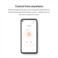 Google Nest Thermostat - Smart Programmable WiFi Thermostat for Home