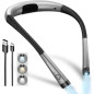 Glocusent Rechargeable Book Light, 3-Color & 6-Brightness Adjustable LED Reading Lamp with Bendable Neck, 80-Hour Runtime Glocusent Rechargeable Book Light, 3-Color & 6-Brightness Adjustable LED Reading Lamp with Bendable Neck, 80-Hour Runtime