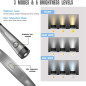 Glocusent Rechargeable Book Light, 3-Color & 6-Brightness Adjustable LED Reading Lamp with Bendable Neck, 80-Hour Runtime Glocusent Rechargeable Book Light, 3-Color & 6-Brightness Adjustable LED Reading Lamp with Bendable Neck, 80-Hour Runtime