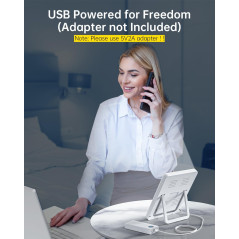 Lampe de luminothérapie SUXIO 10000 Lux – Portable & à mémoire