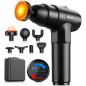 AERLANG Massage Gun with Heat, Deep Tissue Percussion Massager for Pain Relief, 7 Heads, Silent, for Men & Women AERLANG Massage Gun with Heat, Deep Tissue Percussion Massager for Pain Relief, 7 Heads, Silent, for Men & Women