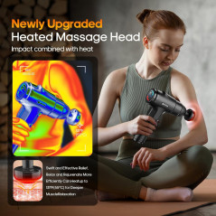 Pistolet de Massage AERLANG Chauffant - Soulage Douleurs Musculaires