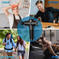 TOLOCO Deep Tissue Massage Gun with 10 Heads, Super Quiet Portable Percussion Massager for Athletes, Black TOLOCO Deep Tissue Massage Gun with 10 Heads, Super Quiet Portable Percussion Massager for Athletes, Black