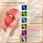 Cordless Red Light Therapy Face Mask, USB-C Rechargeable Infrared LED Mask for Home, Travel & Sleep Cordless Red Light Therapy Face Mask, USB-C Rechargeable Infrared LED Mask for Home, Travel & Sleep