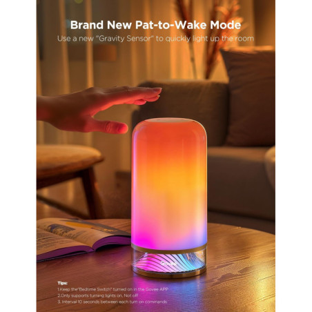 Govee RGBIC Smart Table Lamp 2 – Alexa & Matter Compatible, 64 Modes