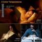 Lampe de Lecture Rechargeable Gritin 19 LED, 3 Températures, Dimmable, Mémoire, Clip Léger, 80h Autonomie Lampe de Lecture Rechargeable Gritin 19 LED, 3 Températures, Dimmable, Mémoire, Clip Léger, 80h Autonomie