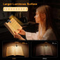 Lampe de Lecture Rechargeable Gritin 19 LED, 3 Températures, Dimmable, Mémoire, Clip Léger, 80h Autonomie Lampe de Lecture Rechargeable Gritin 19 LED, 3 Températures, Dimmable, Mémoire, Clip Léger, 80h Autonomie