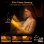 Gritin 19 LED Rechargeable Book Light with Memory, 3 Color Temps, Stepless Dimming, 80H Runtime, Clip-On Gritin 19 LED Rechargeable Book Light with Memory, 3 Color Temps, Stepless Dimming, 80H Runtime, Clip-On
