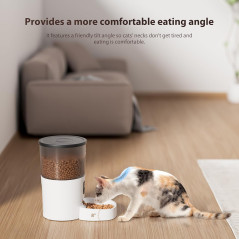 IMIPAW 3L Automatic Cat Feeder – Timed, Programmable, Dual Power