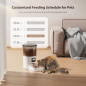 Distributeur Automatique de Nourriture IMIPAW 3L, Portion Programmable, Double Alimentation, pour Chats et Petits Chiens Distributeur Automatique de Nourriture IMIPAW 3L, Portion Programmable, Double Alimentation, pour Chats et Petits Chiens