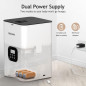 VOLUAS Automatic Cat & Dog Feeder with Dry Food Dispenser, 4 Meals, Portion Control & 10s Voice Recorder VOLUAS Automatic Cat & Dog Feeder with Dry Food Dispenser, 4 Meals, Portion Control & 10s Voice Recorder