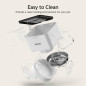 Distributeur Automatique VOLUAS pour Chats et Chiens - Programmable 4 Repas Quotidiens avec Enregistreur Vocal Distributeur Automatique VOLUAS pour Chats et Chiens - Programmable 4 Repas Quotidiens avec Enregistreur Vocal