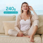 Tire-lait Paruu P10 mains libres, 4 modes, 9 niveaux, portable, écran intelligent, 2 pcs blanc