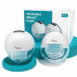 Paruu P10 Wearable Hands-Free Electric Breast Pump, 338mmHg Suction, Low Noise, 4 Modes, 9 Levels, 2 Pack Paruu P10 Wearable Hands-Free Electric Breast Pump, 338mmHg Suction, Low Noise, 4 Modes, 9 Levels, 2 Pack