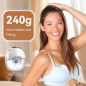 Hands-Free Wearable Breast Pump MY-375 - Strong Suction, Low Noise, 4 Modes & 12 Levels, 2 Pack (White)