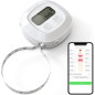 Arboleaf 60in Digital Body Tape Measure with Bluetooth, App, Locking & Retractable for Body & Fat Measurement