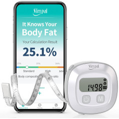 Slimpal Smart Body Measuring Tape with Bluetooth App for Fitness Tracking