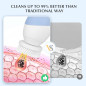 COSLUS 2-in-1 Facial Cleansing Brush & Silicone Scrubber: Waterproof Electric Exfoliating Massage Device COSLUS 2-in-1 Facial Cleansing Brush & Silicone Scrubber: Waterproof Electric Exfoliating Massage Device