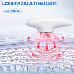 3-in-1 Electric Cellulite Massager & Body Sculpting Machine with Adjustable Modes for Home Use – White