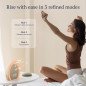 Réveil ANJANK Extra Fort avec Vibreur Sans Fil, Lumière Multicolore et Chargeur USB, Idéal Grands Dormeurs Réveil ANJANK Extra Fort avec Vibreur Sans Fil, Lumière Multicolore et Chargeur USB, Idéal Grands Dormeurs