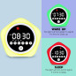 Réveil Enfant avec Lumière Verte/Rouge - Horloge d’Apprentissage du Sommeil pour Tout-Petits Réveil Enfant avec Lumière Verte/Rouge - Horloge d’Apprentissage du Sommeil pour Tout-Petits