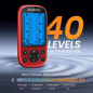Dual Channel TENS EMS Muscle Stimulator - 3-in-1, 24 Modes, 40 Levels, Rechargeable with 12 Pads & Case Dual Channel TENS EMS Muscle Stimulator - 3-in-1, 24 Modes, 40 Levels, Rechargeable with 12 Pads & Case