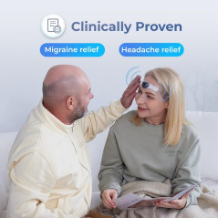 HeadaTerm-2 : Casque Rechargeable Anti-Migraine Sans Médicaments