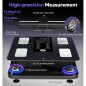 GE Smart 8-Electrode Digital Body Scale with Bluetooth, 27 Measurements, 400 lbs Capacity, Full Body Analyzer GE Smart 8-Electrode Digital Body Scale with Bluetooth, 27 Measurements, 400 lbs Capacity, Full Body Analyzer