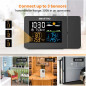 SMARTRO SC91 Projection Alarm Clock with Weather Station, Wireless Indoor-Outdoor Thermometer & Hygrometer SMARTRO SC91 Projection Alarm Clock with Weather Station, Wireless Indoor-Outdoor Thermometer & Hygrometer